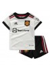 Manchester United Anthony Martial #9 Babyklær Borte Fotballdrakt til barn 2022-23 Korte ermer (+ Korte bukser)